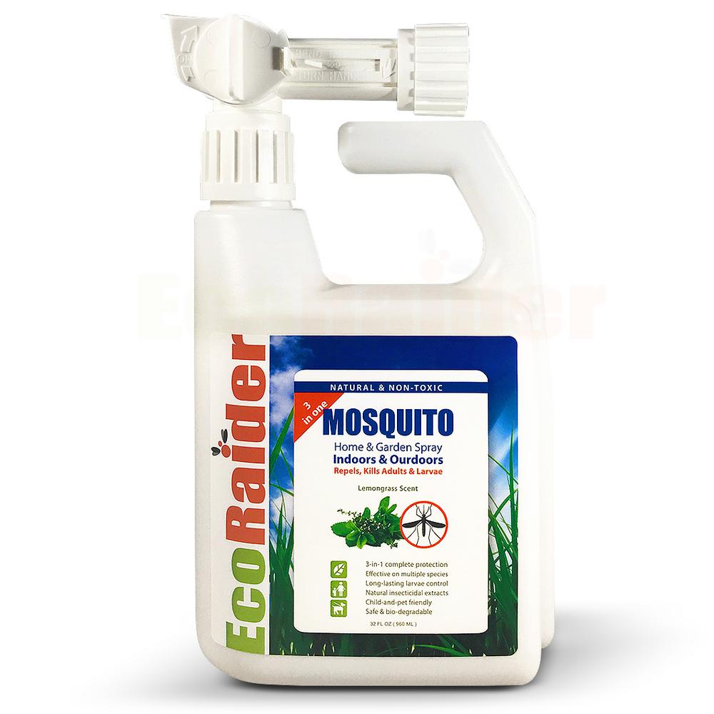 EcoRaider 32 oz. Mosquito Home and Garden Hose Sprayer 3in1 Kills
