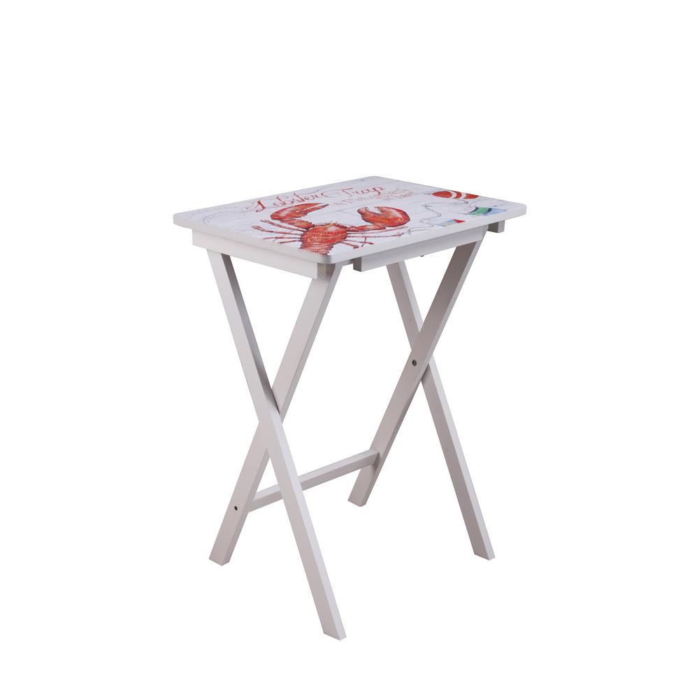 Lifetime 26 In Adjustable Height Personal Table Almond 80459 Adjustable Height Personal Table