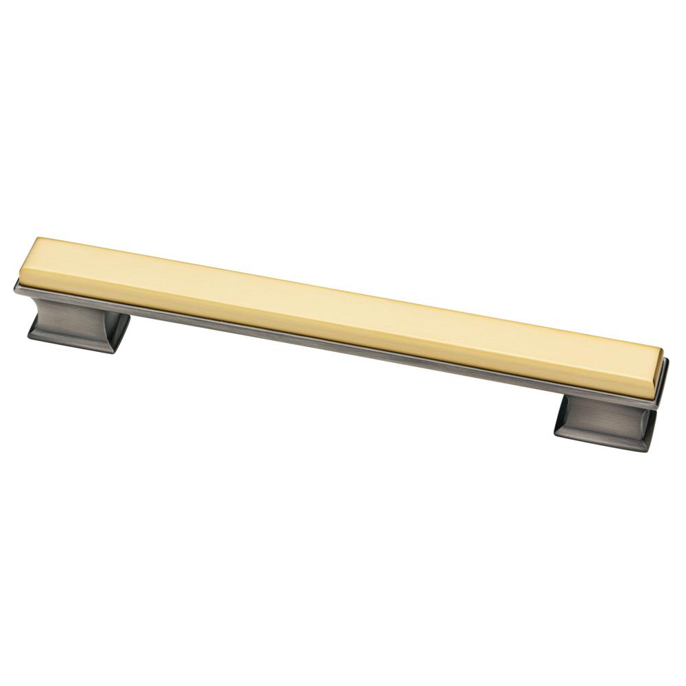 Liberty Modern Metal 51/16 in. (128mm) Stainless Steel Drawer Pull