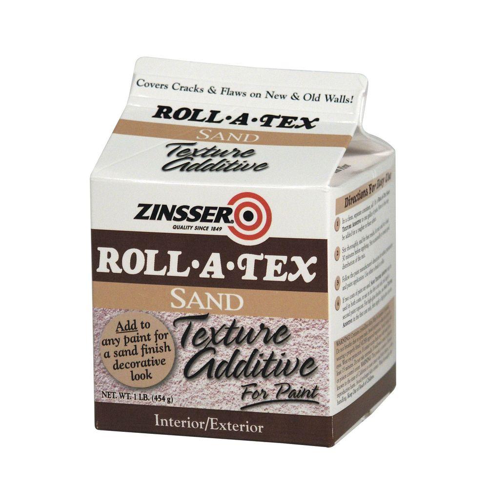 Zinsser 1 Lb Roll A Tex Sand Texture Paint Additive 22616 The