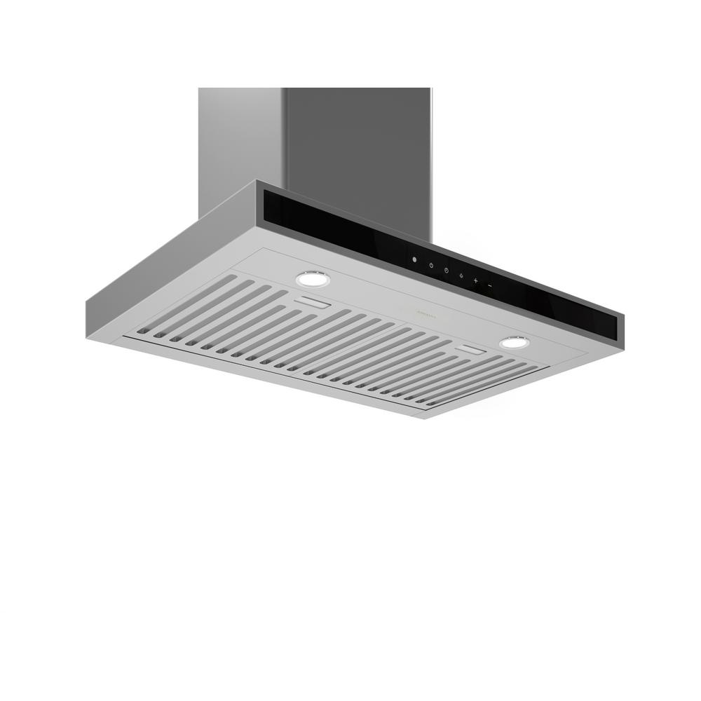Ancona Wrc630 30 In Convertible Wall Mounted Range Hood Stainless Steel With Night Light Feature