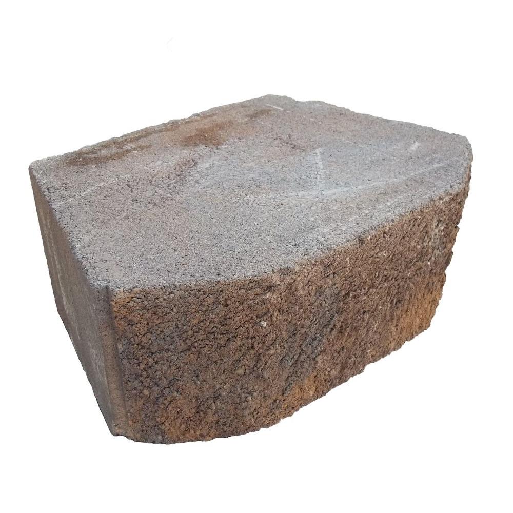 Oldcastle 6 in. x 15.75 in. x 12 in. Toscana Tan/Brown ...