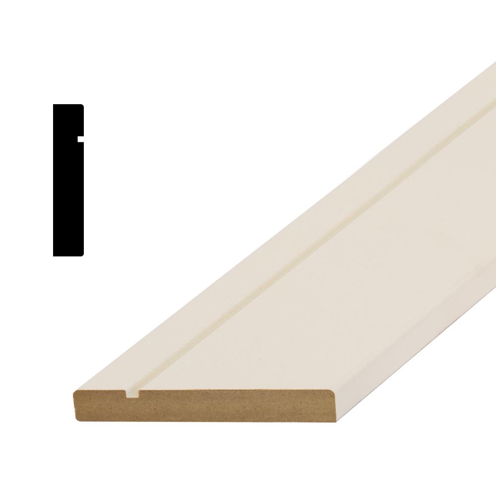 American Wood Moulding WM444 5/8 in. x 31/8 in. Primed MDF Colonial