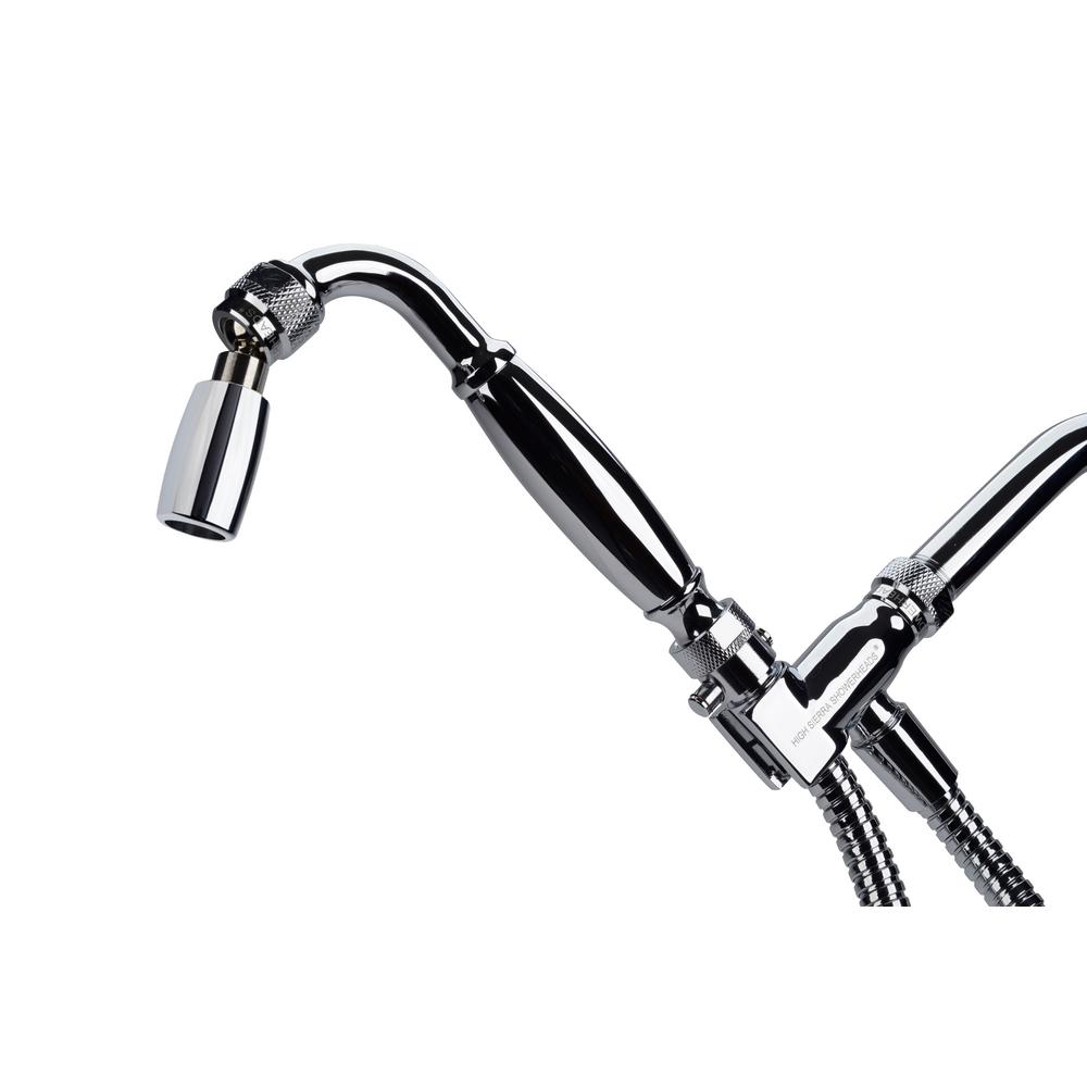 High Sierra Showerheads 1Spray 1 in. Single Wall Mount Waterfall