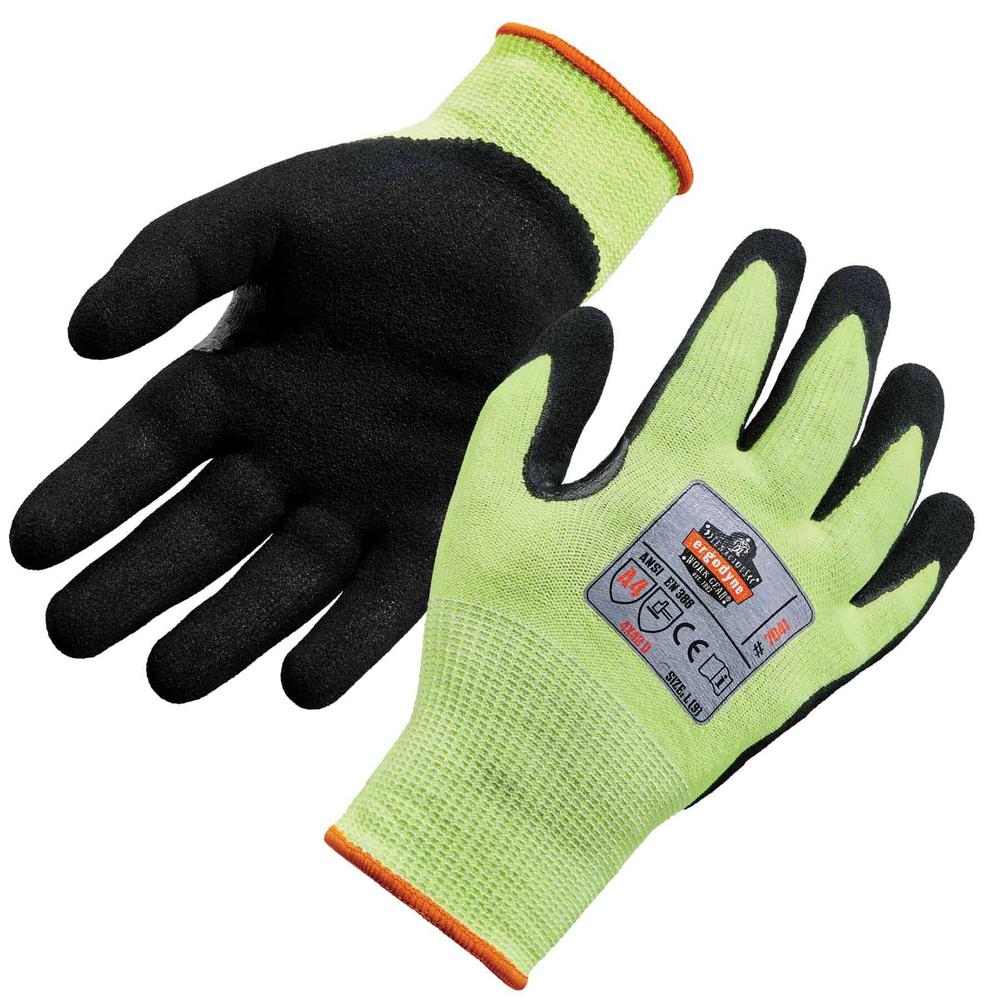 Nitrile PU Latex Palm Coated Safety Gloves Grip Work Durable Protection Anti Cut