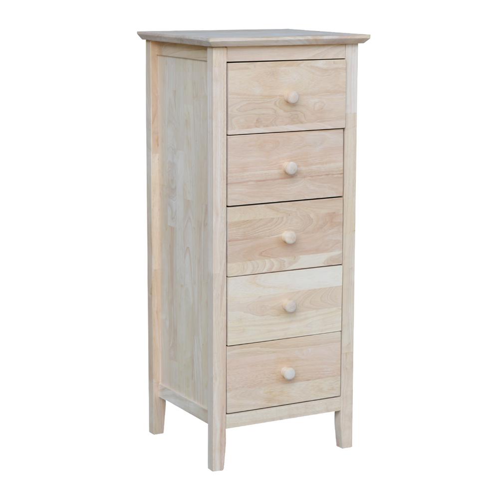 International Concepts Brooklyn 5 Drawer Unfinished Wood Chest Bd International Concepts Brooklyn 5 Drawer Unfinished Wood Chest Bd 8015 The Home Depot
