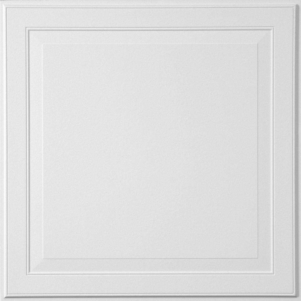 Armstrong Ceilings Single Raised Panel 2 Ft X 2 Ft Tegular Ceiling Panel 1205 The Home Depot