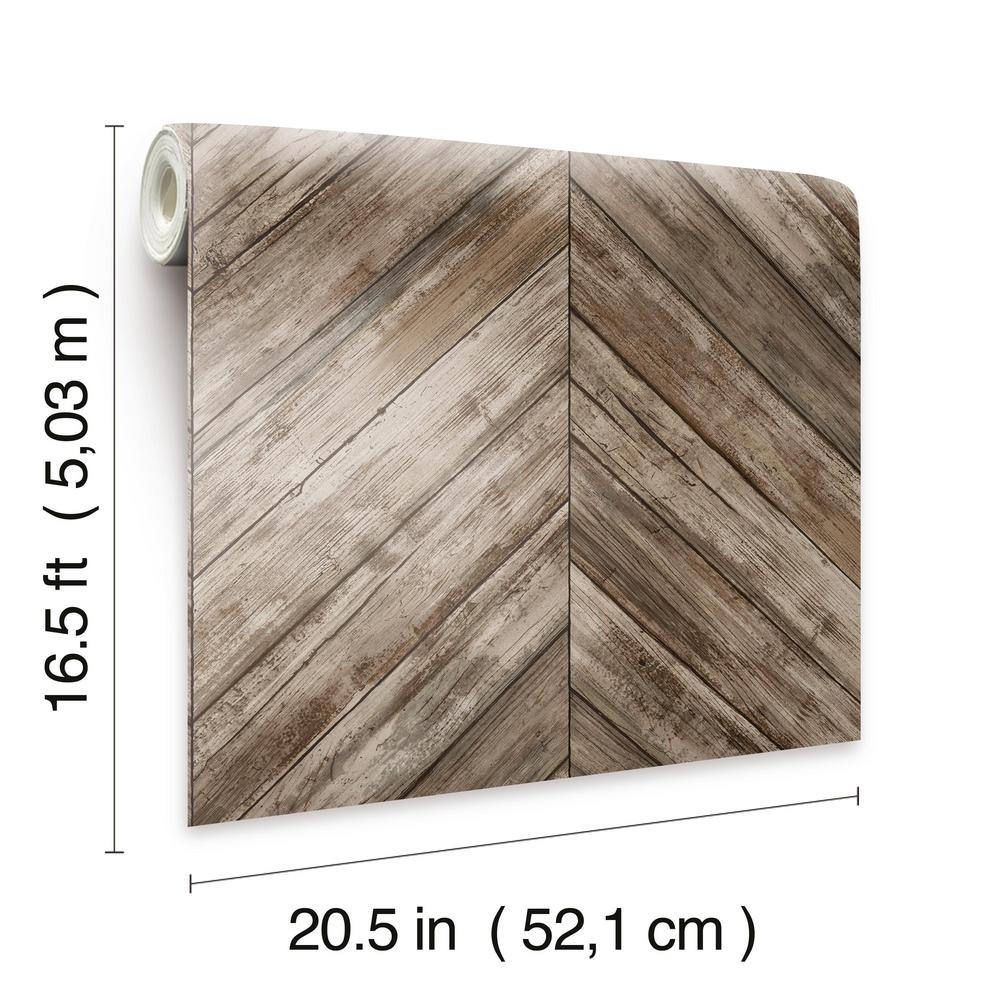 Roommates 28 18 Sq Ft Herringbone Wood Boards L And Stick