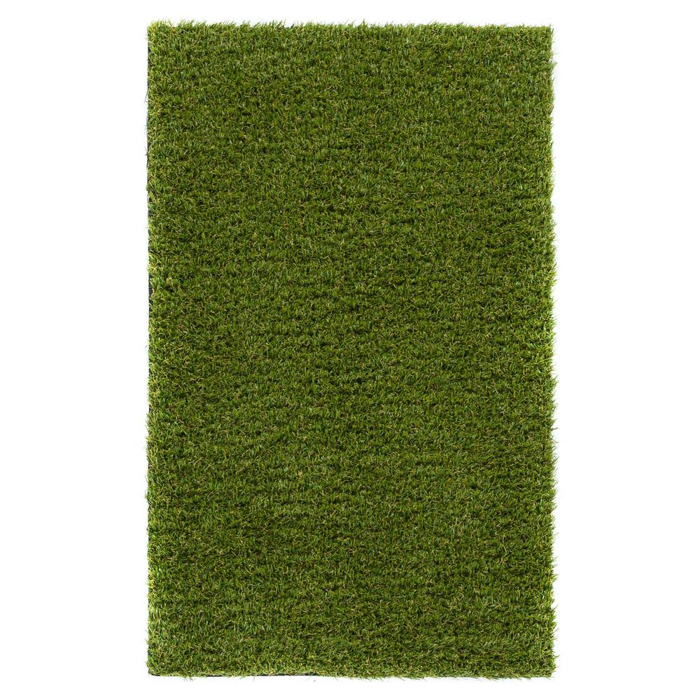 Green 6 Ft X 8 Artificial Grass Rug T85 9000 6x8 Bm The Home Artificial