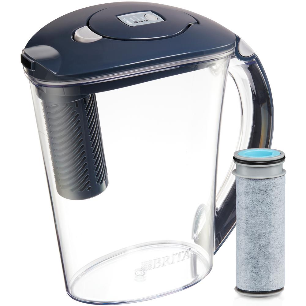 Brita Stream Rapids 10-Cup Filter as You Pour Water Filter Pitcher in ...