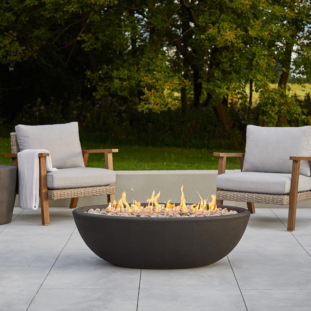 Oval Fire Pits Outdoor Heating The Home Depot