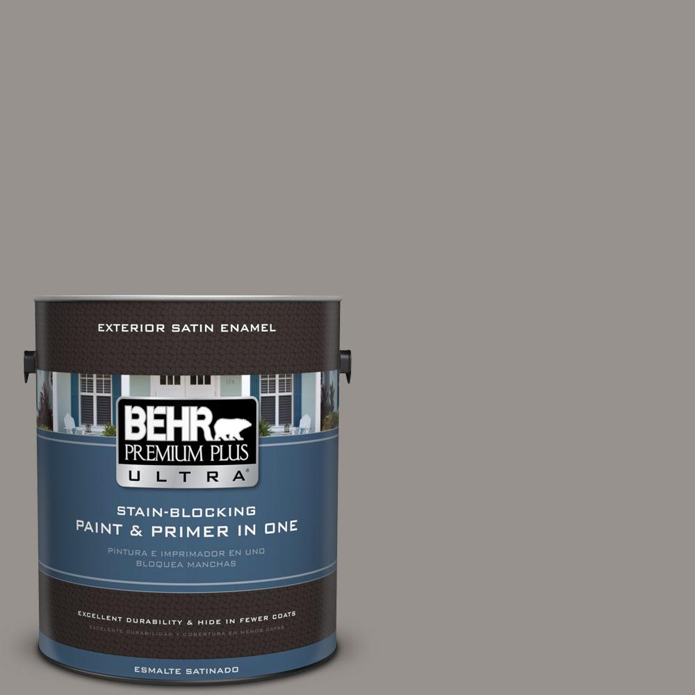 BEHR Premium Plus Ultra 1gal. PPU1816 Elephant Skin Satin Enamel Exterior Paint985401 The