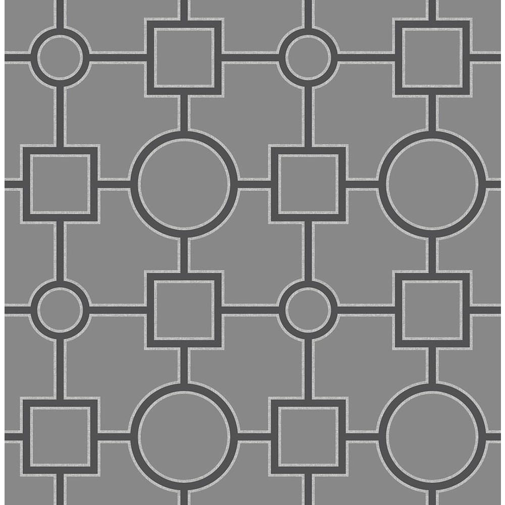 Graham & Brown Checker Black Removable Wallpaper30178 The Home Depot