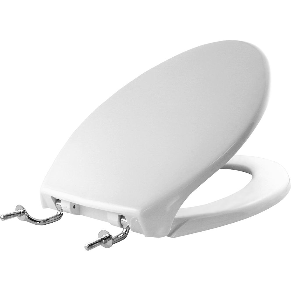 BEMIS Slow Close LiftOff Flip Cap Elongated Closed Front Toilet Seat