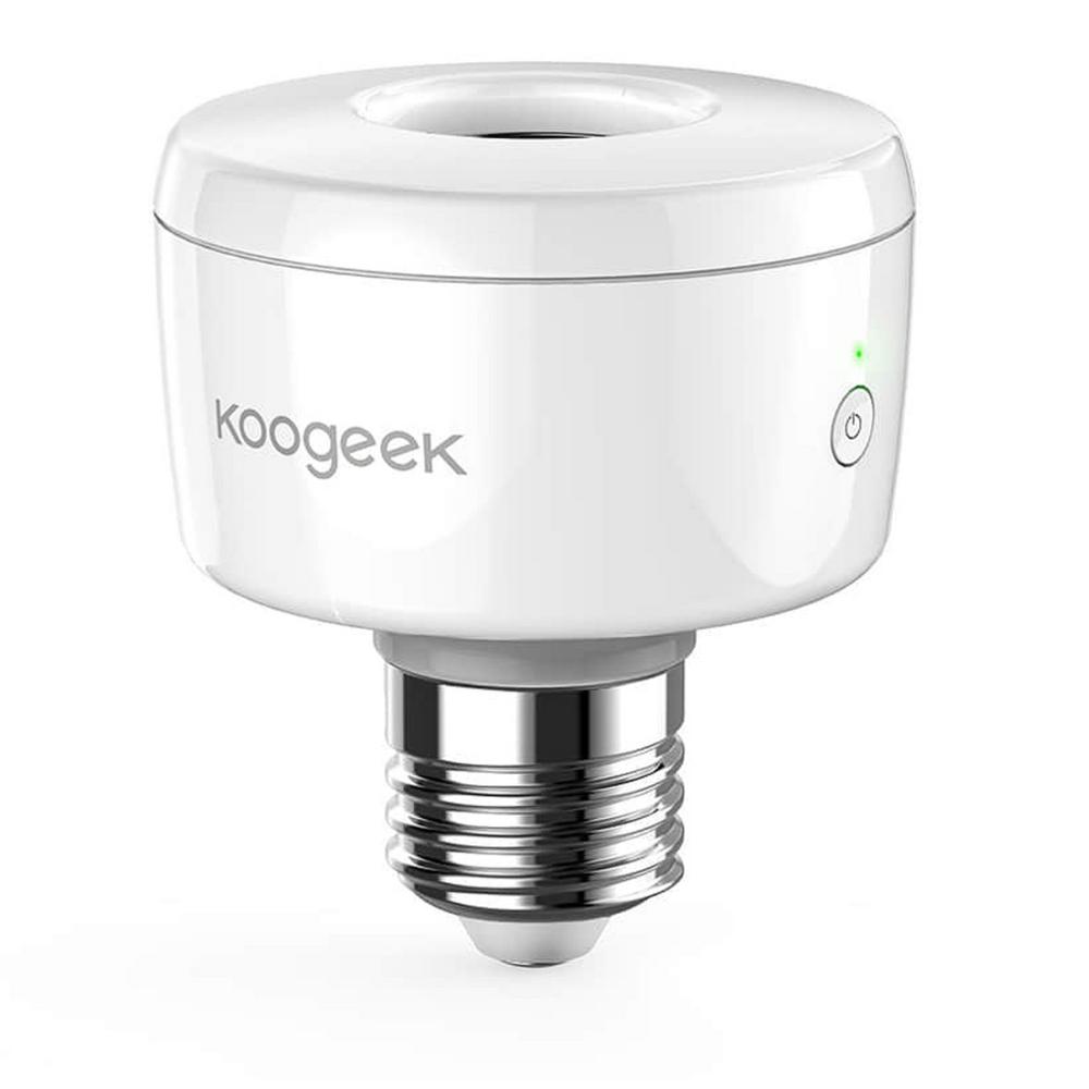 Koogeek Smart Socket Wi-Fi Enabled E26 Light Bulb Adapter Works with Apple... by Koogeek