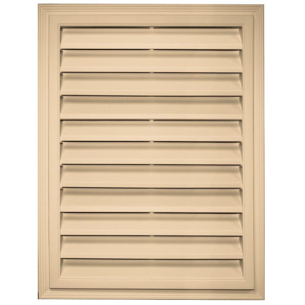 Builders Edge 18 in. x 24 in. Rectangle Gable Vent in 