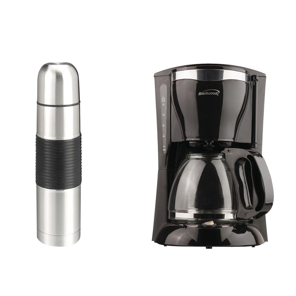 black coffee flask