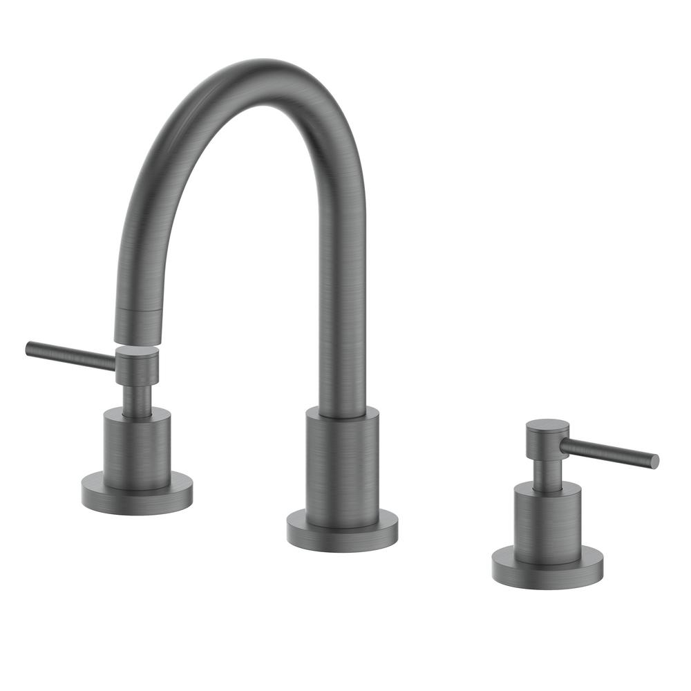 gunmetal black kitchen faucet