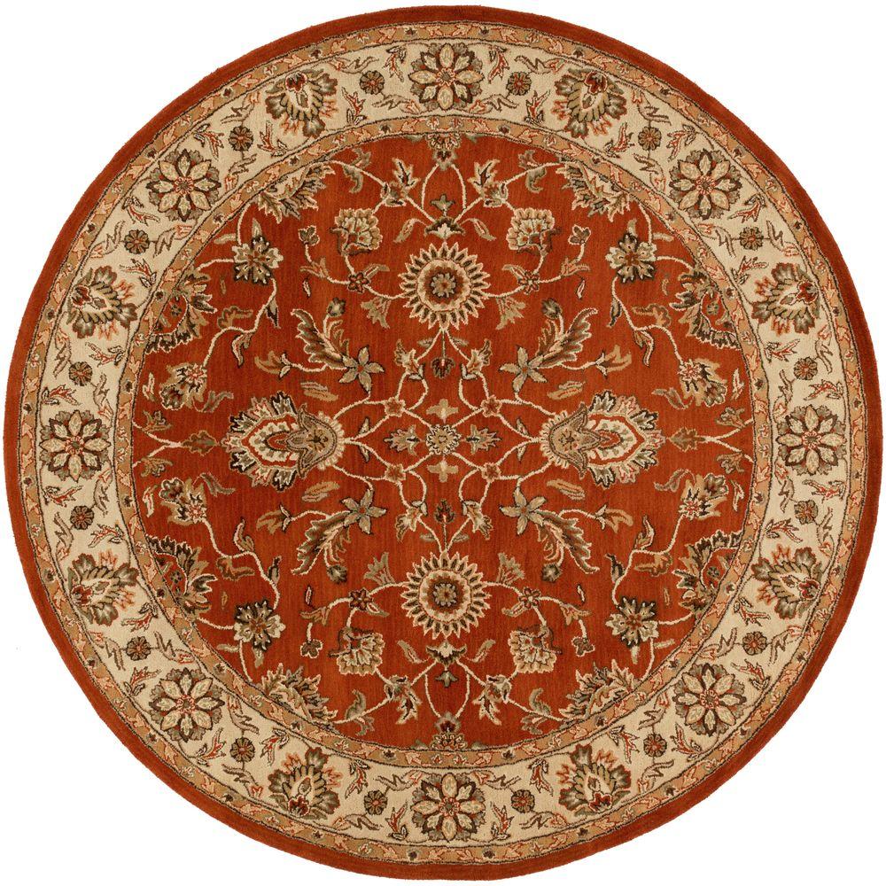 Artistic Weavers Middleton Charlotte Rust 3 ft. 6 in. x 3 ft. 6 in