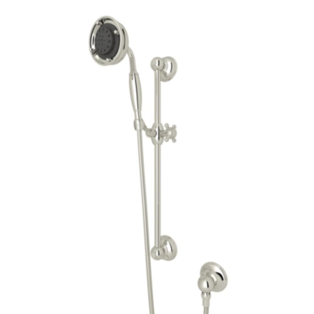 ROHL Classic 3Spray Wall Bar Shower Kit with Hand Shower in Polished