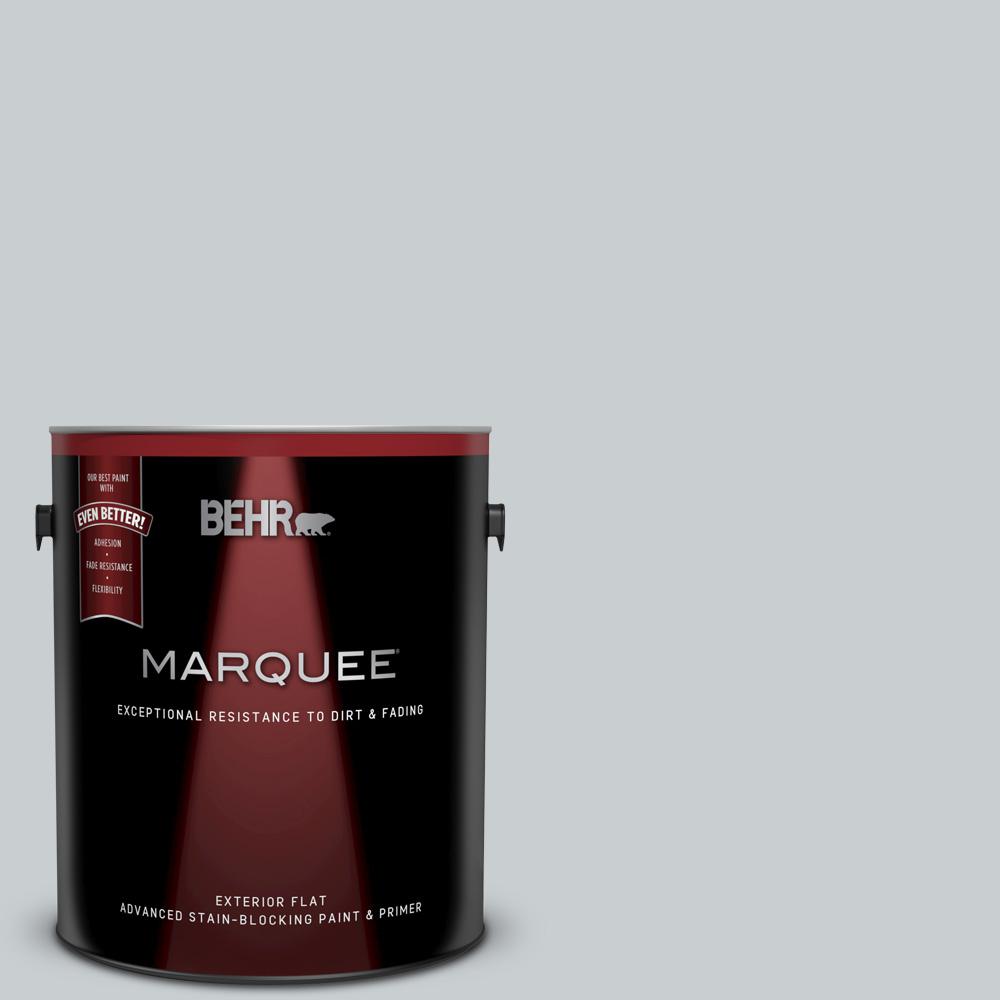Behr Marquee 1 Gal 760e 2 Manhattan Mist Flat Exterior Paint And 760e 2 Manhattan Mist Flat Exterior Paint And Primer