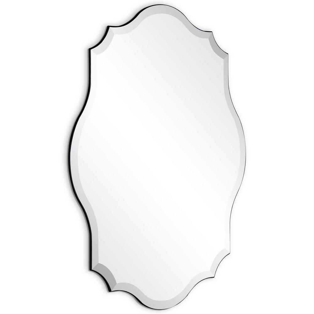 Empire Art Direct 30 In X 40 Clear Frameless Beveled Oblong Empire Art Direct 30 In X 40 Clear
