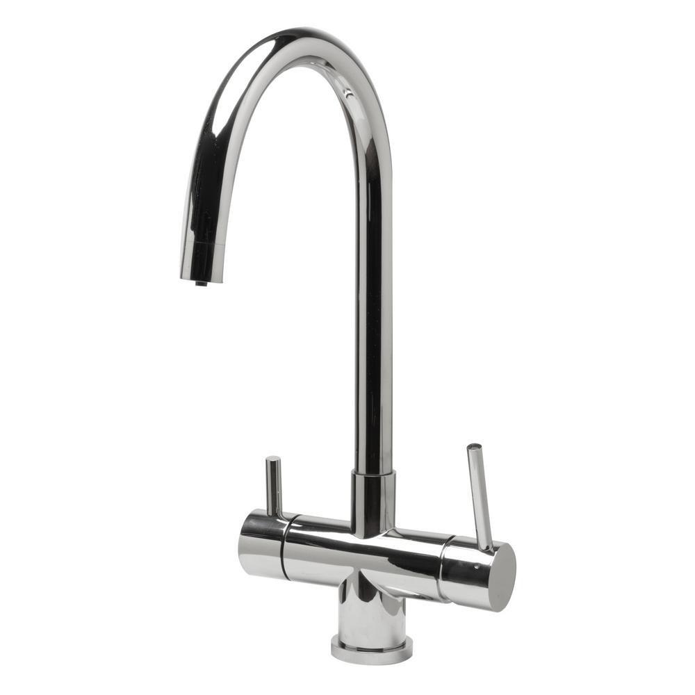 Alfi Brand Single Handle Standard Kitchen Faucet In Polished