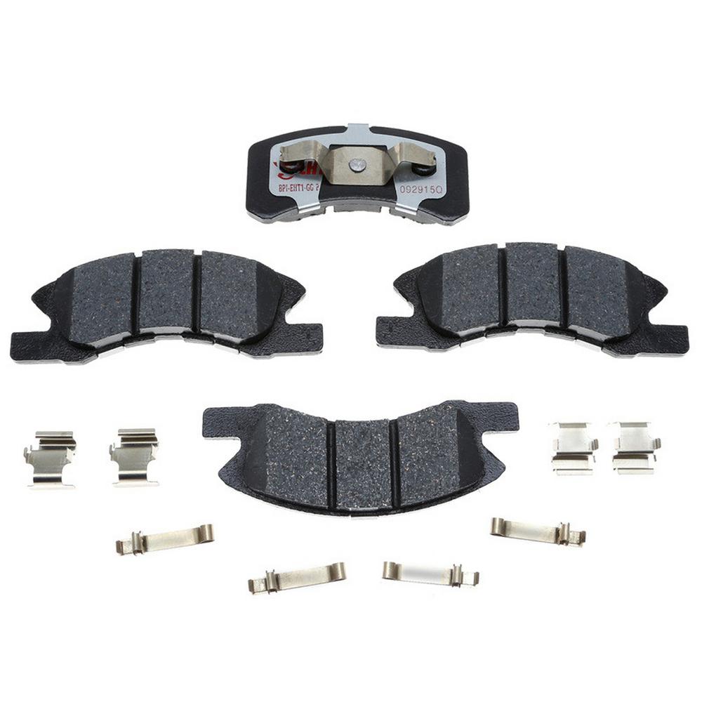 Raybestos Enhanced Hybrid Technology Disc Brake Pad FrontEHT1731H