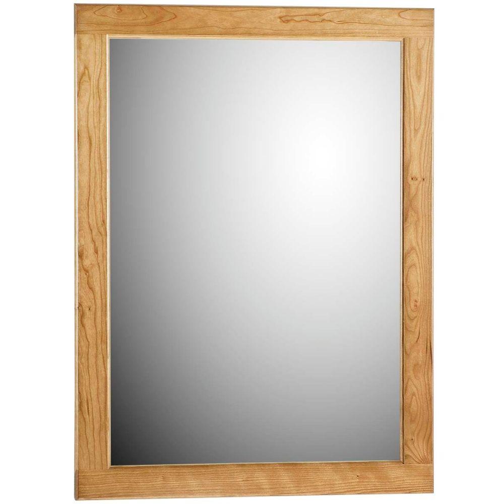 wood framed vanity mirrors