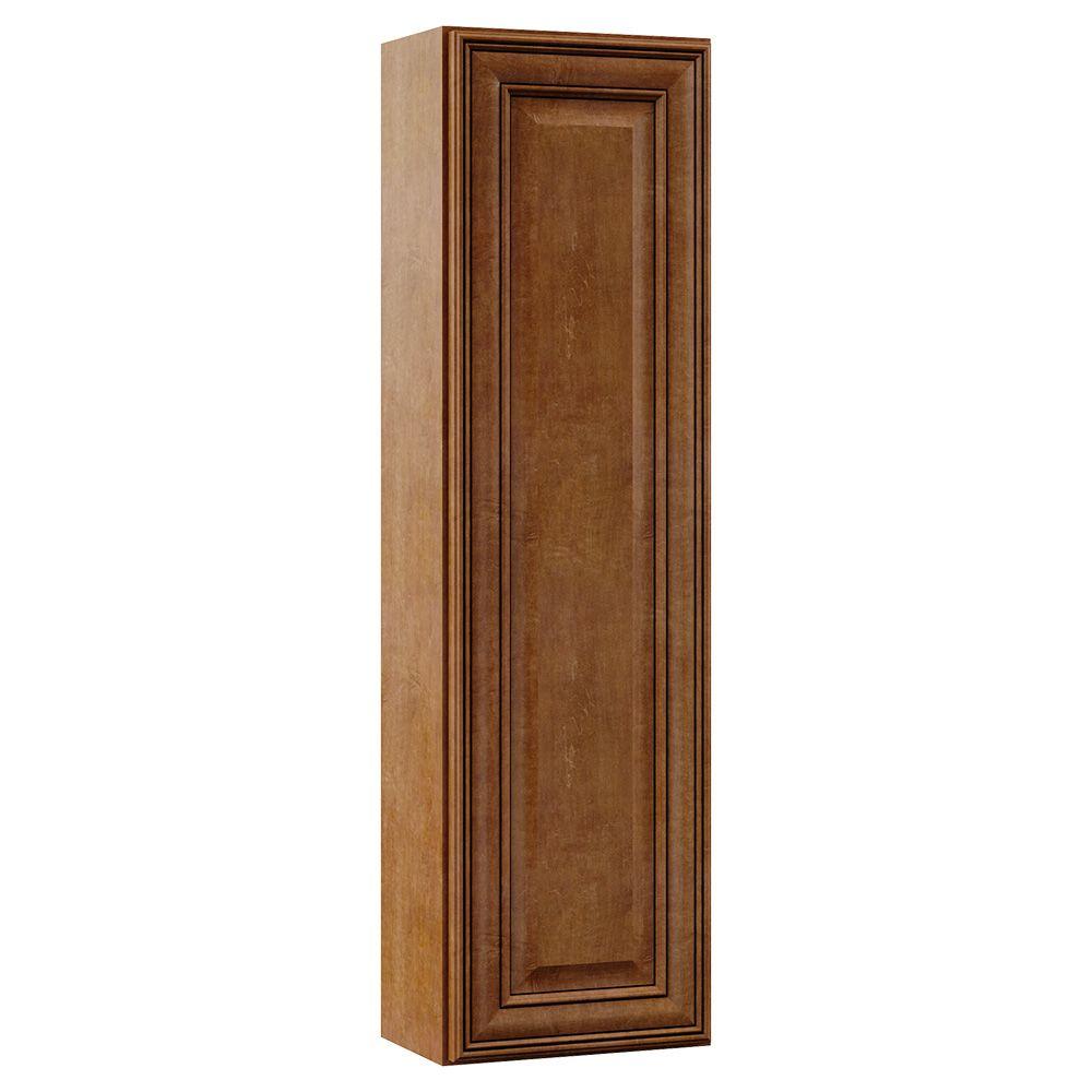 MasterBath Oxford 12 in. W x 42 in. H x 71/4 in. D Bathroom Storage Wall Hutch Only in