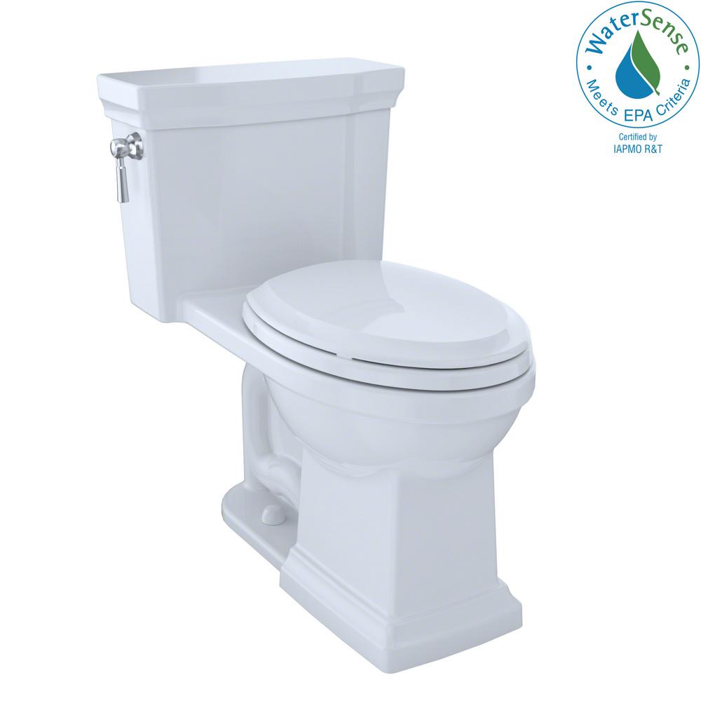 Toto Promenade Ii 1 Piece 28 Gpf Single Flush Elongated Toilet 1 28 Gpf Single Flush Elongated Toilet