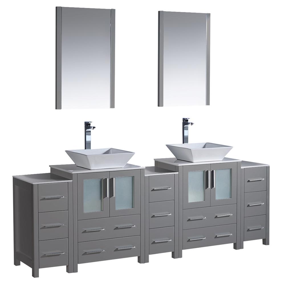 Vessel Soft Close Door Hinges Gray Vanities With Tops W Double Vanity In Gray With Gl Stone Top White
