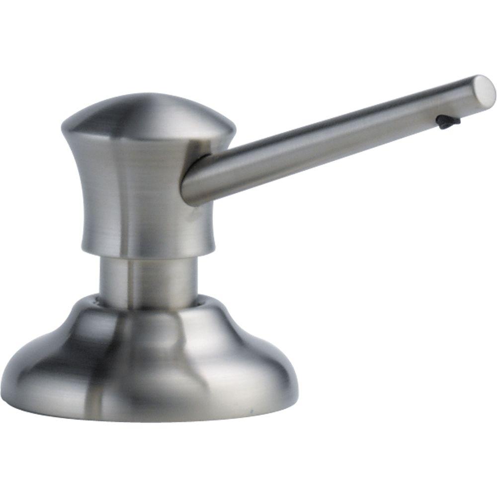 Classic Countertop Mount Soap Dispenser in Arctic Stainless