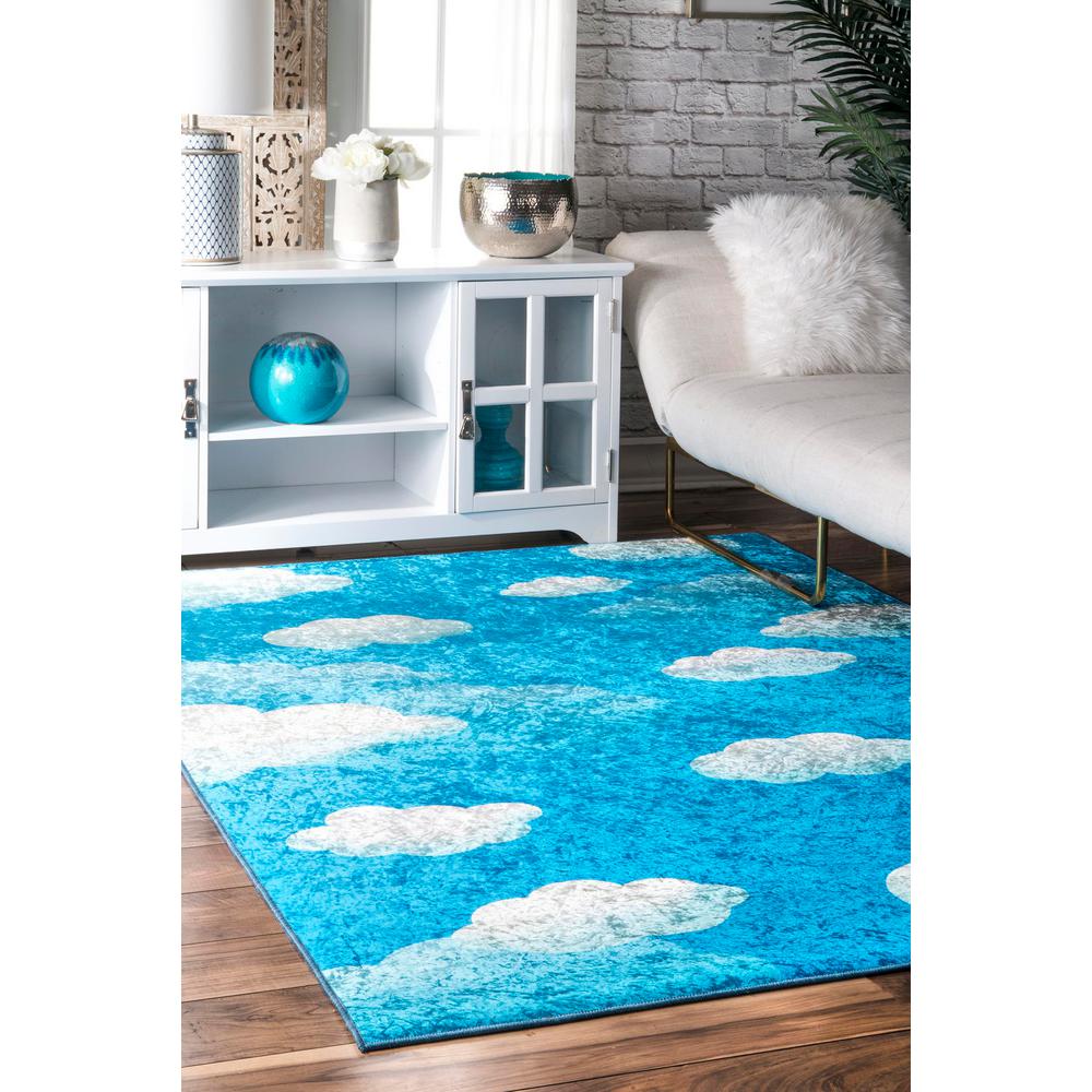 fluffy kids rug