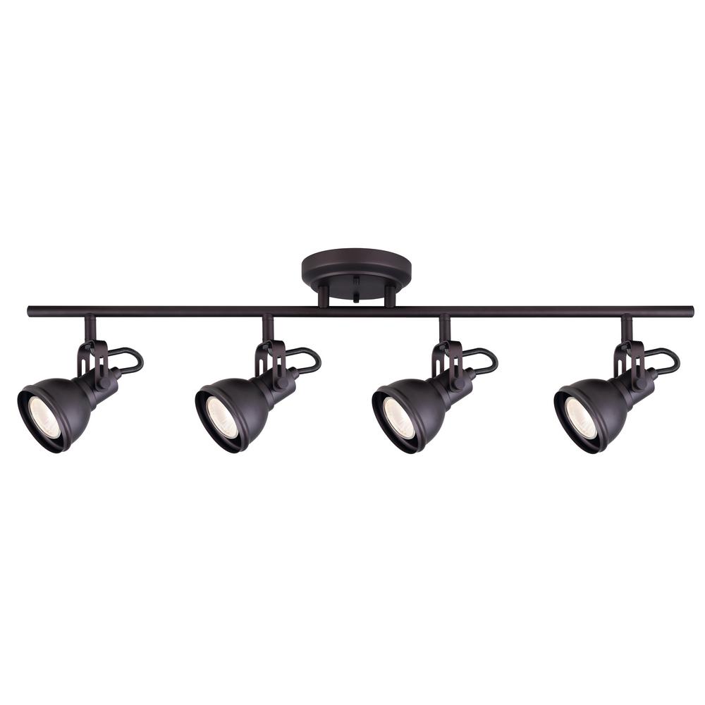 Canarm Polo 29 In 4 Light Oil Rubbed Bronze Track Lighting Fixture Canarm Polo 29 In 4 Light Oil Rubbed Bronze Track Lighting Fixture
