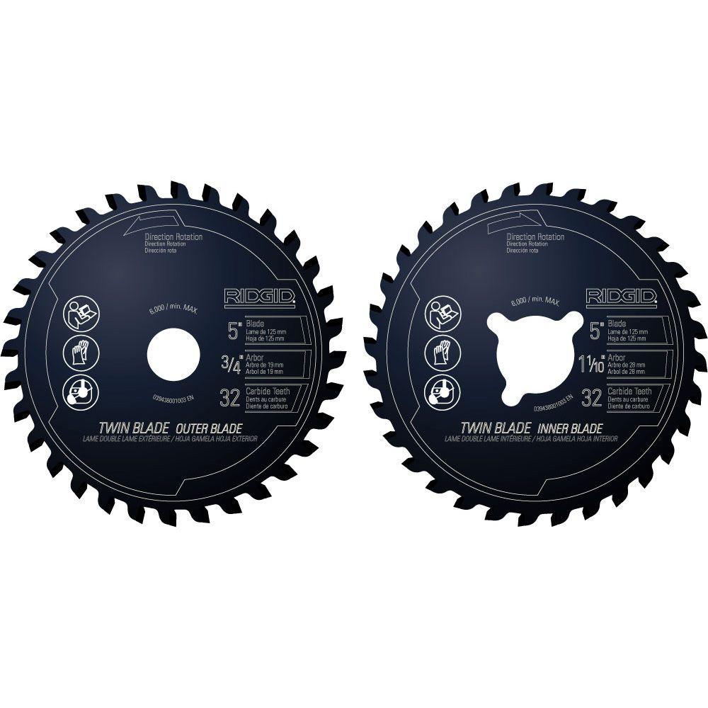 UPC 008925091042 Circular Saw Blades RIDGID Saw Blades 5 in. x