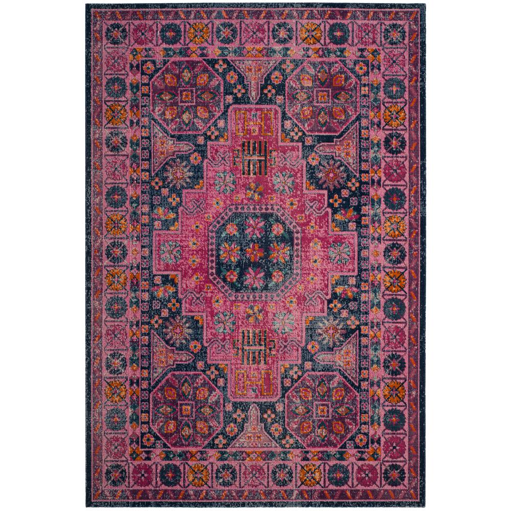 safavieh artisan fuchsia pink area ru