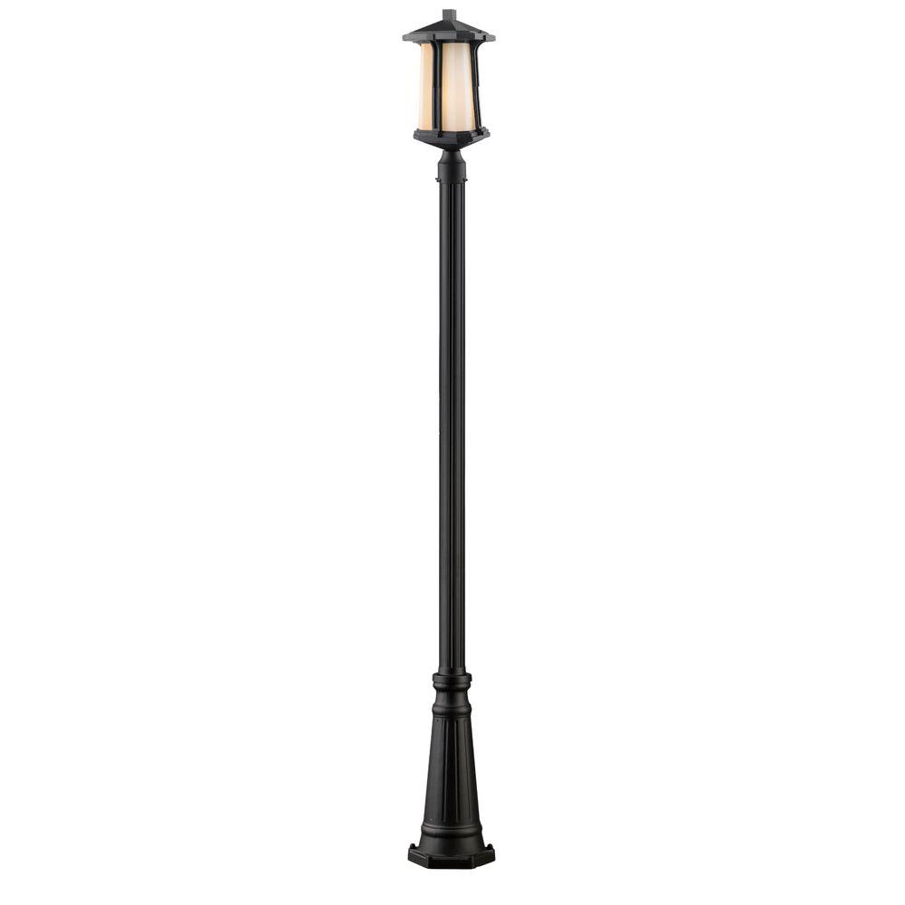 Filament Design Joslin 1 Light Outdoor Black Lamp Post Cli Jb048094 Filament Design Joslin 1 Light Outdoor Black Lamp Post