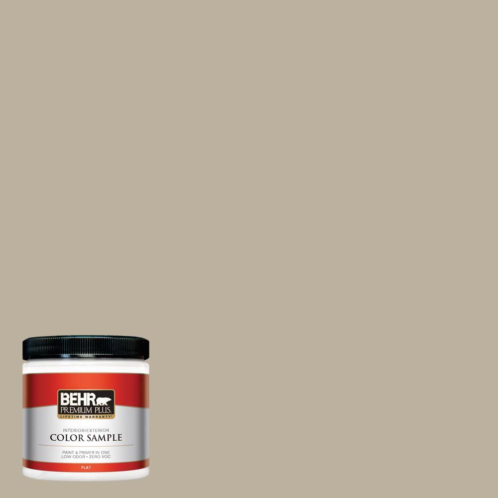 Behr Premium Plus 8 Oz 750d 4 Pebble Stone Flat Interior Exterior Behr Premium Plus 8 Oz 750d 4 Pebble Stone Flat Interior Exterior