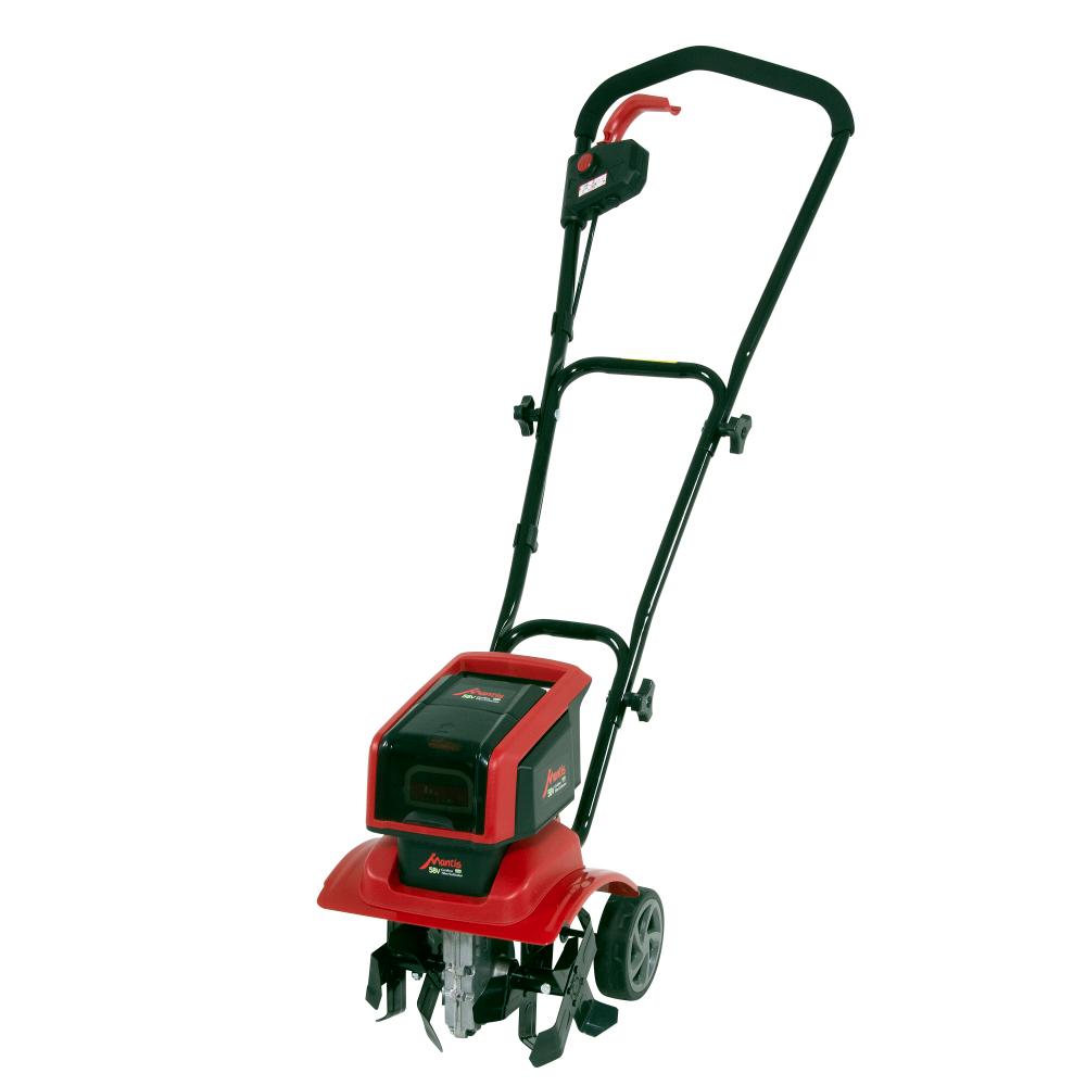 Mantis 58 Volt 12 In Cordless Electric Tiller Cultivator With 3
