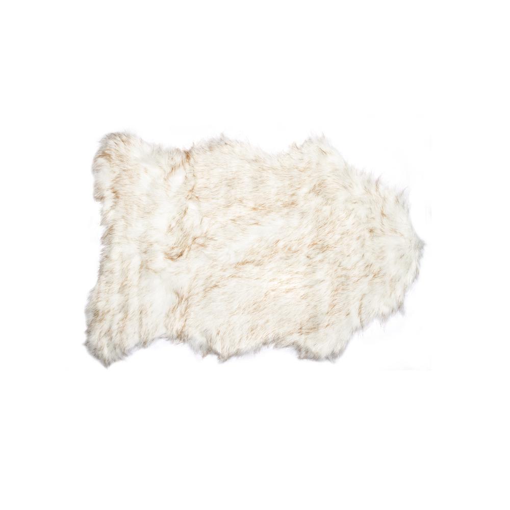 Gordon Grant Tan 2 Ft X 3 Faux Sheepskin Indoor Area Rug Gordon Grant Tan 2 Ft X 3 Faux Sheepskin Indoor Area Rug