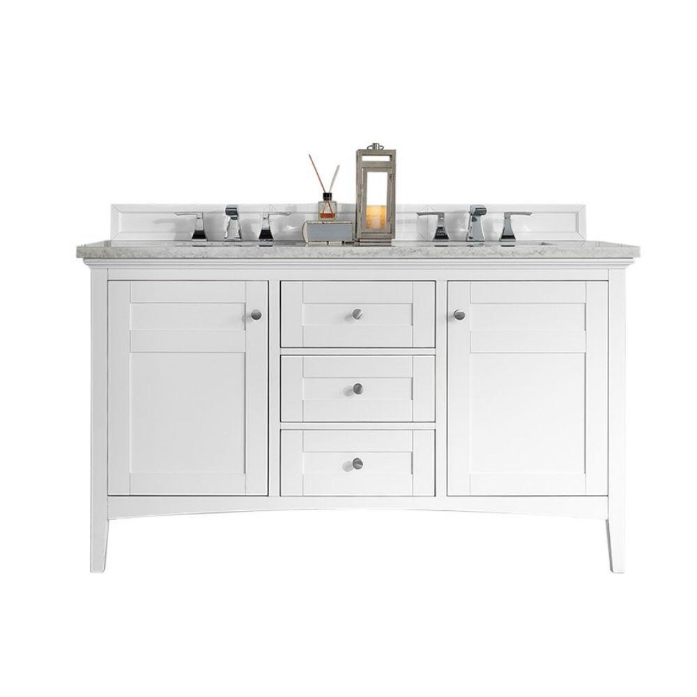 James Martin Vanities Palisades 60 In W X 34 In H Double Vanity