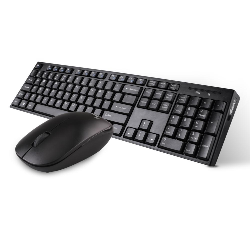 Impecca Wireless Multimedia Keyboard and Mouse Combo, BlackKB202WCK