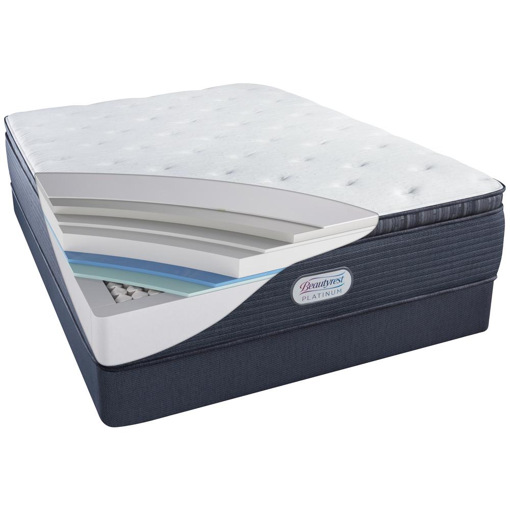 Beautyrest Platinum Spring Grove Plush Pillow Top Queen Mattress