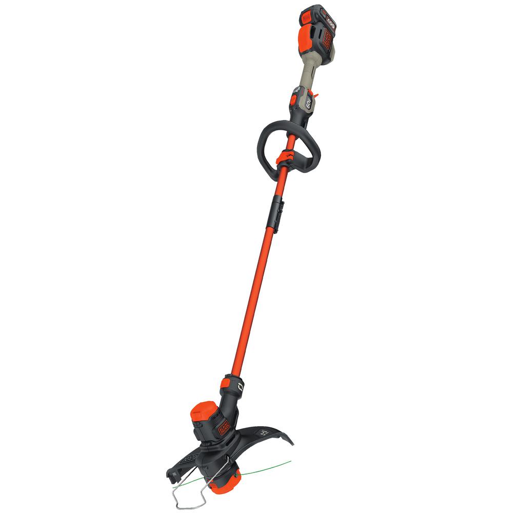 Black & Decker 13 inch 60-Volt MAX Lithium-Ion Cordless 2-in-1 String Grass... by BLACK+DECKER