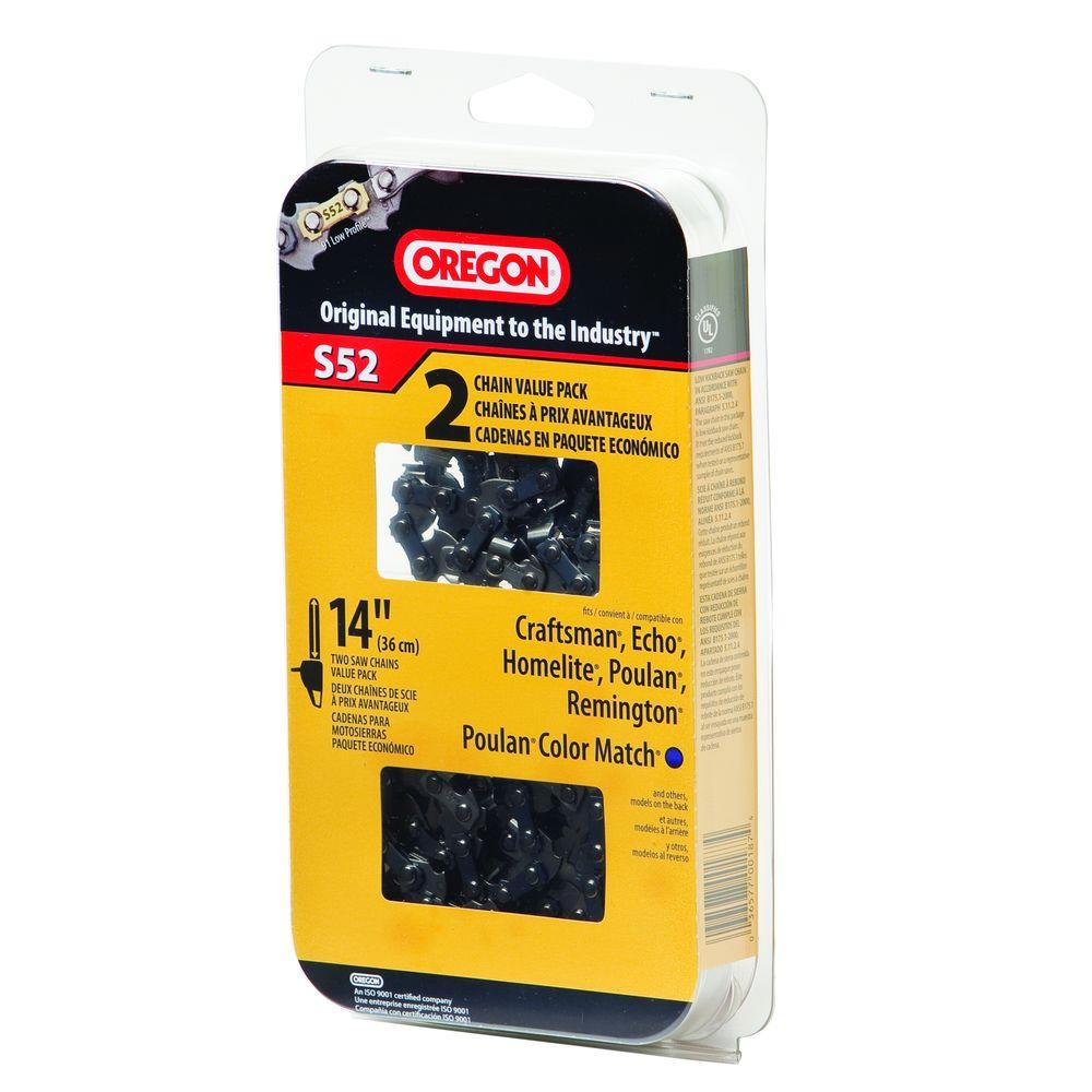 Oregon 14 inch Chainsaw Chain (2-Pack) by Oregon