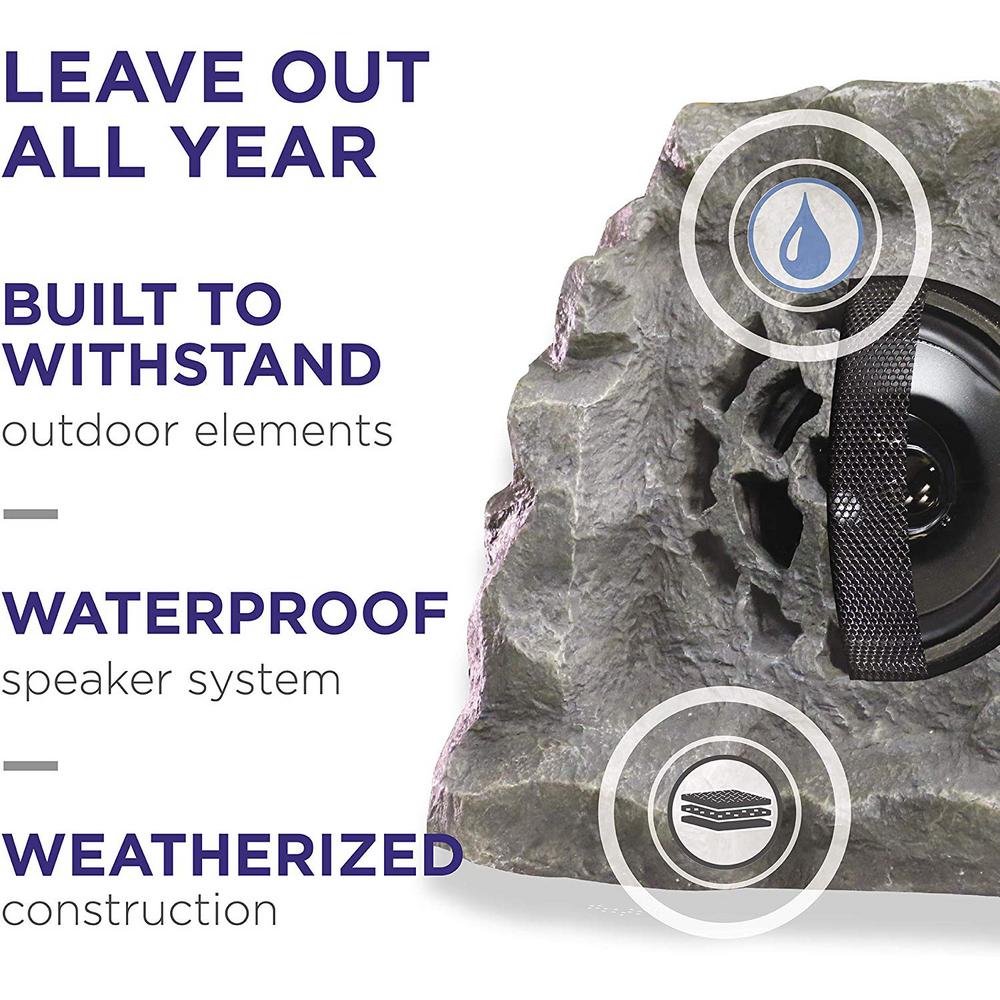 home depot rock speakers