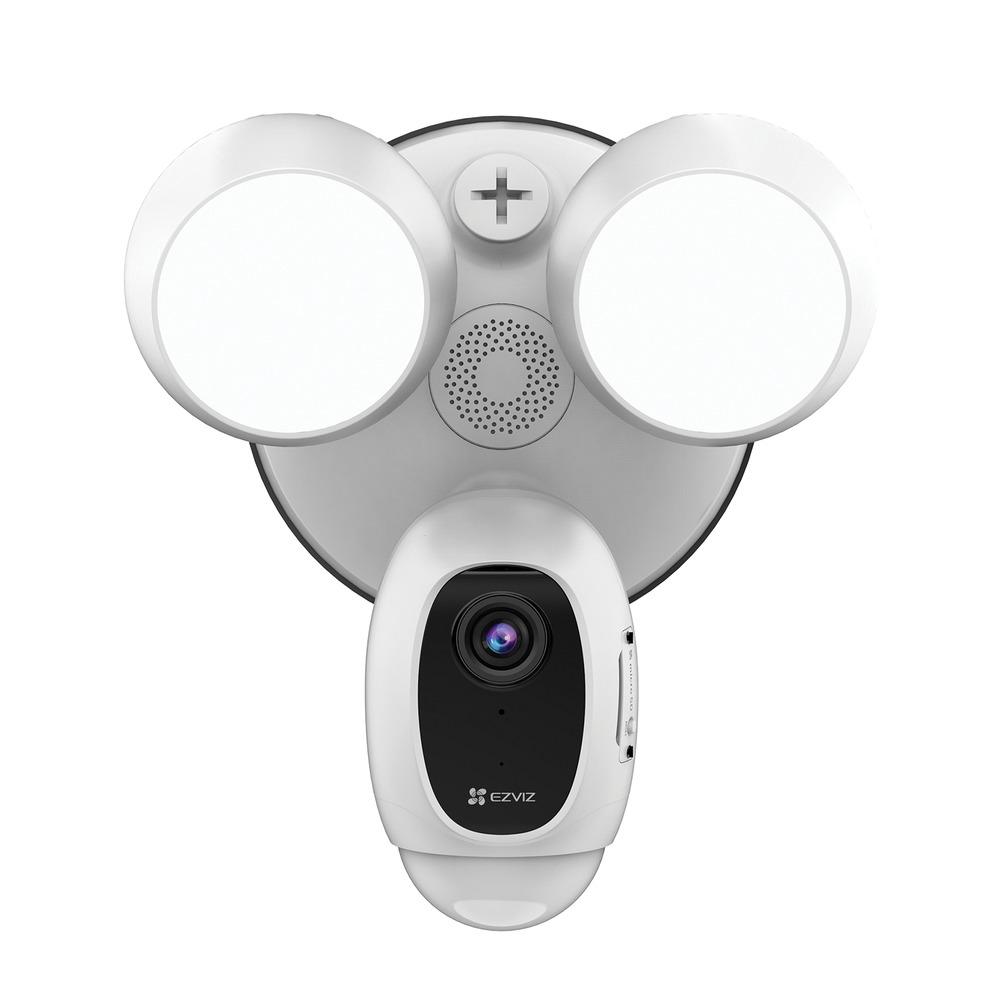 EZVIZ Wired Outfoor Smart Floodlight Security Camera with Alarm System