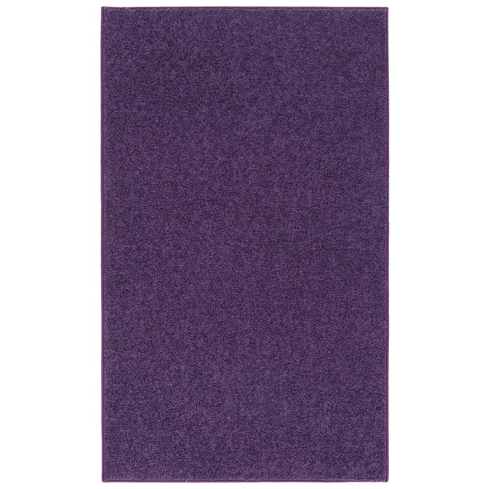 Modern Rectangle Purple Area Rugs The Home Depot Oure Purple 4 Ft X 6 Bright Area Rug