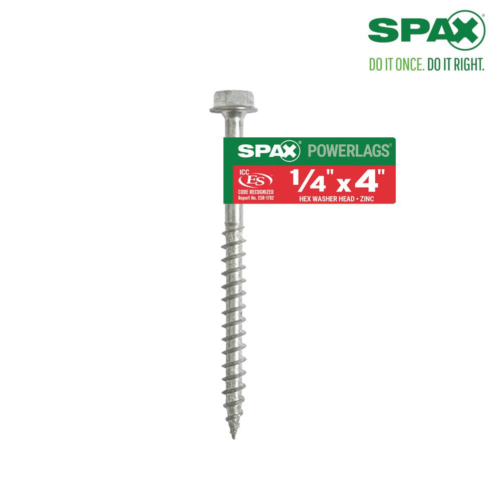 1/4 in 4 in Lag Bolts Screws The Home Depot